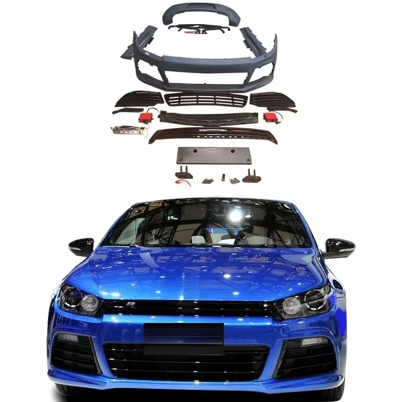 

Hot Sale! Auto Parts 2009+ Scirocco Facelift - R-line Body Kits: Front/Rear Bumpers, Grille, Side Skirts & Diffuser