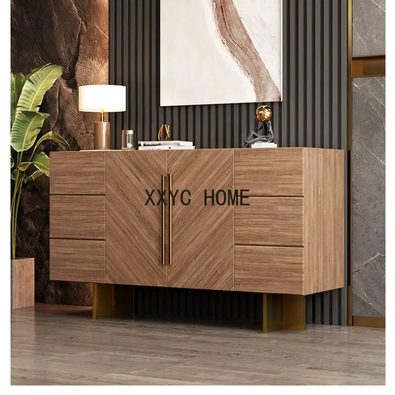 

Entrance Cabinet Modern Living Room Partition Locker Italian Minimalist High Sense Villa New