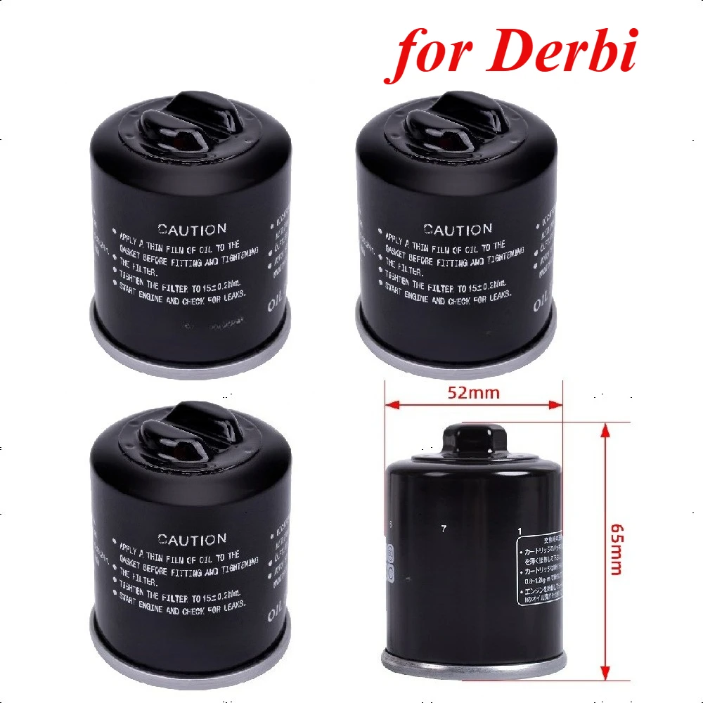 Motorcycle Oil Filter for Derbi 125 150 Boulevard 125 GP1 Rambla Sonar 200 250 200 Boulevard 300i Rambla