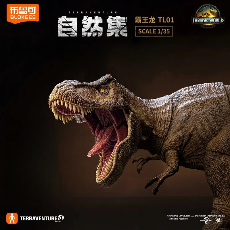 New Blokees Natural Collection Jurassic World Tyrannosaurus TL01 SCALE 1/35 Scale Collectible Figure Dinosaur Model