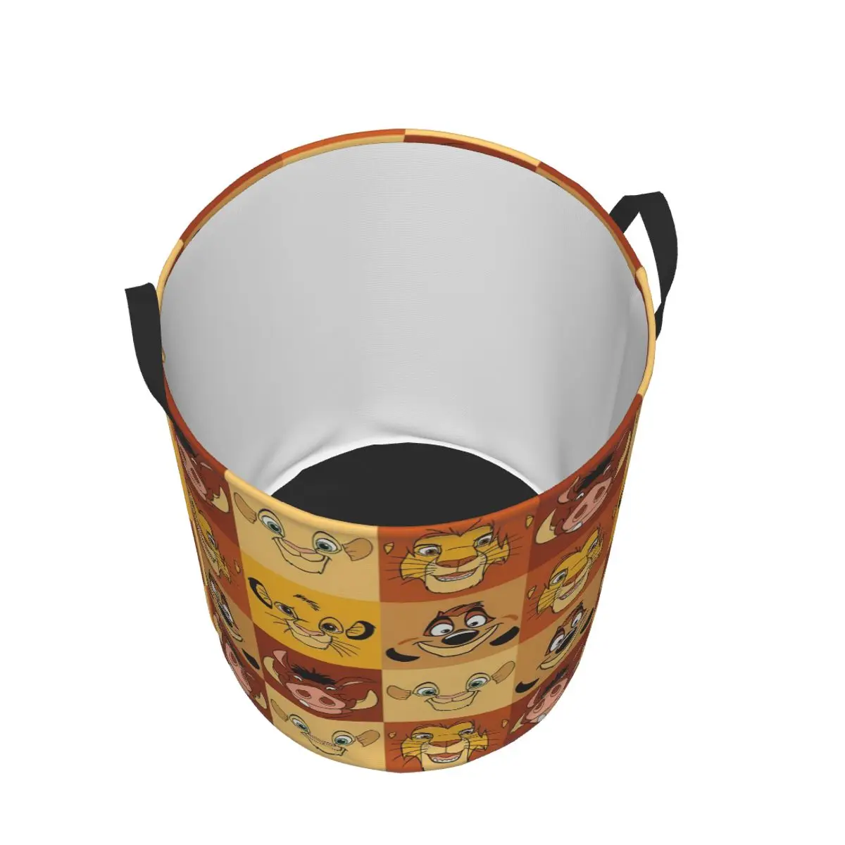 Anime The Lion King Cartoon Laundry Basket Collapsible Large Clothes Storage Bin Cartoon Baby Hamper - view 3