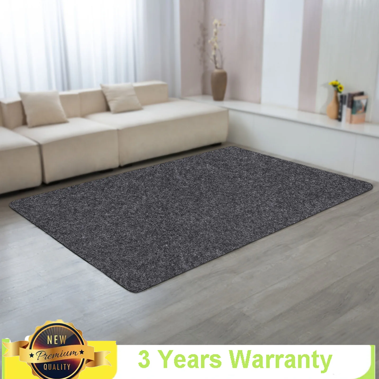 حصيرة حماية أرضية حوض استحمام ساخن مربعة كبيرة مقاس 74*72 بوصة، وسادة معدات منزلية قابلة للطي ماصة باللون الرمادي، وسادة إصلاح السيارات رفيعة للغاية #1