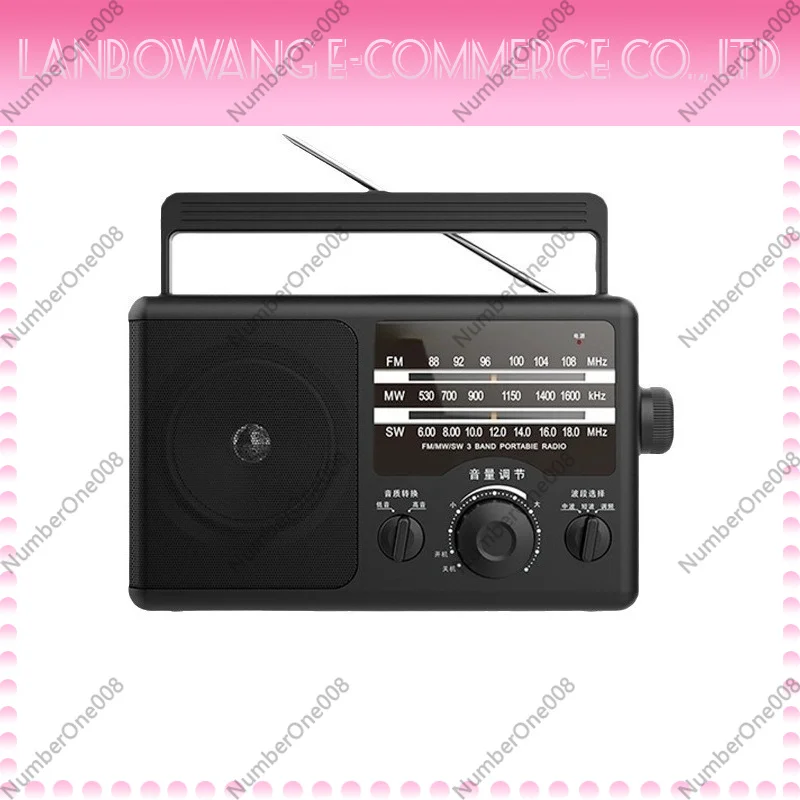 

For Panda T-37 Portable Full Band Radio Elder Users Retro Semiconductor Pure FM AM Broadcast Receiver