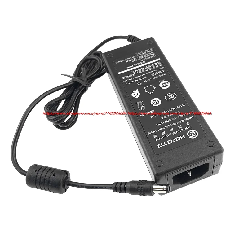 

Оригинальный адаптер переменного и постоянного тока Hoioto, 24 В, 2,5 А, 60 Вт, зарядное устройство для блока питания Hikvision ADS-65LSI-24N-124060G ADS-110DL-19-1 ADS-65LSI-19-1