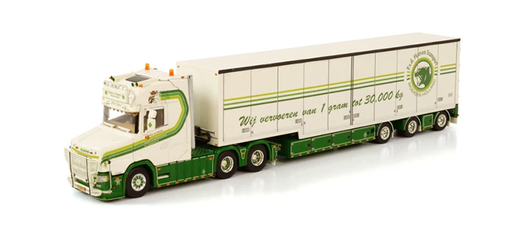 Alloy Model Gift WSI 1:50 Scale SCA-NIA 6X2 Axle Transport Delivery Container Truck Vehicle Diecast Toy Model ,PATRICK 01-3641