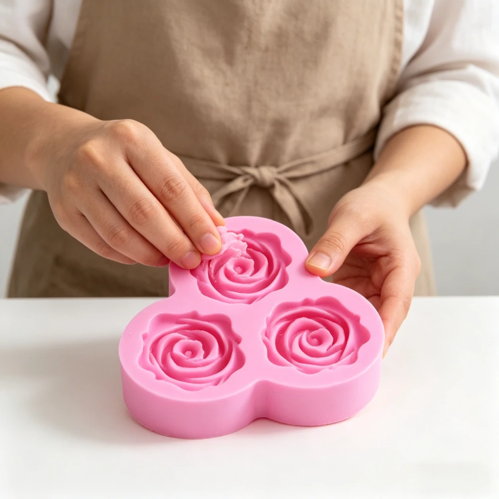 Phone Cases Eu - 3D Peony Silicone Mold Resin Craft