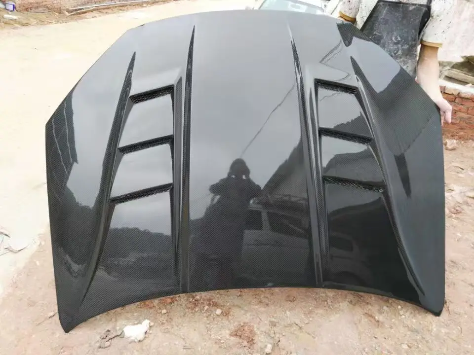 

Carbon Fiber Hood for 2013 Gesis Coupe Bodykit Bonnet with Sports Design Custom Car Engine Cover