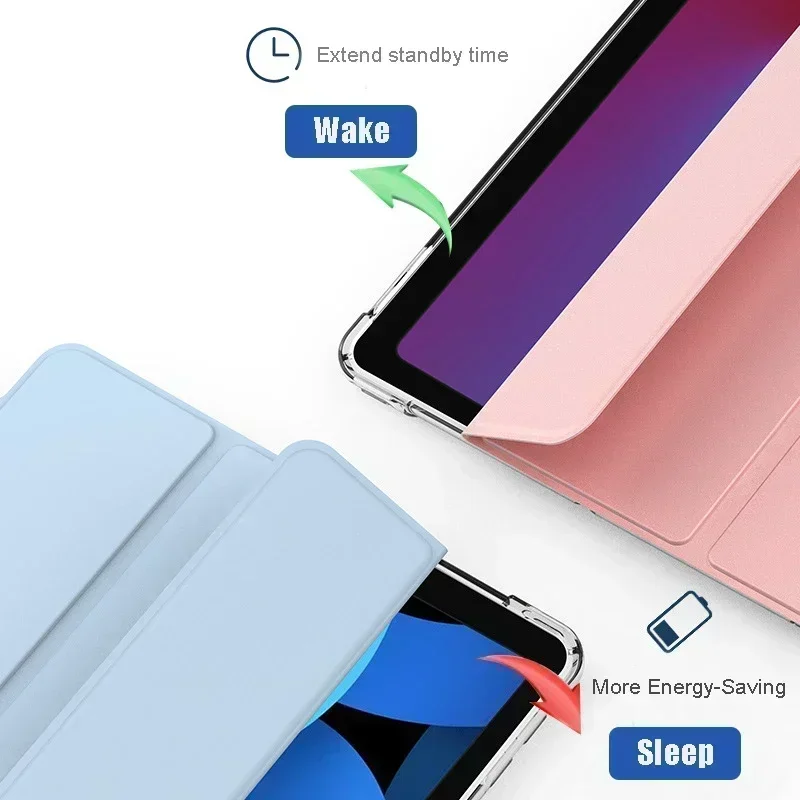 With Pencil Holder Case for Redmi Pad SE 11 Redmi pad 10.61 Smart Cover for Xiaomi mi pad 5 11 pro 5 12.4 Mipad 6 11 pro Funda