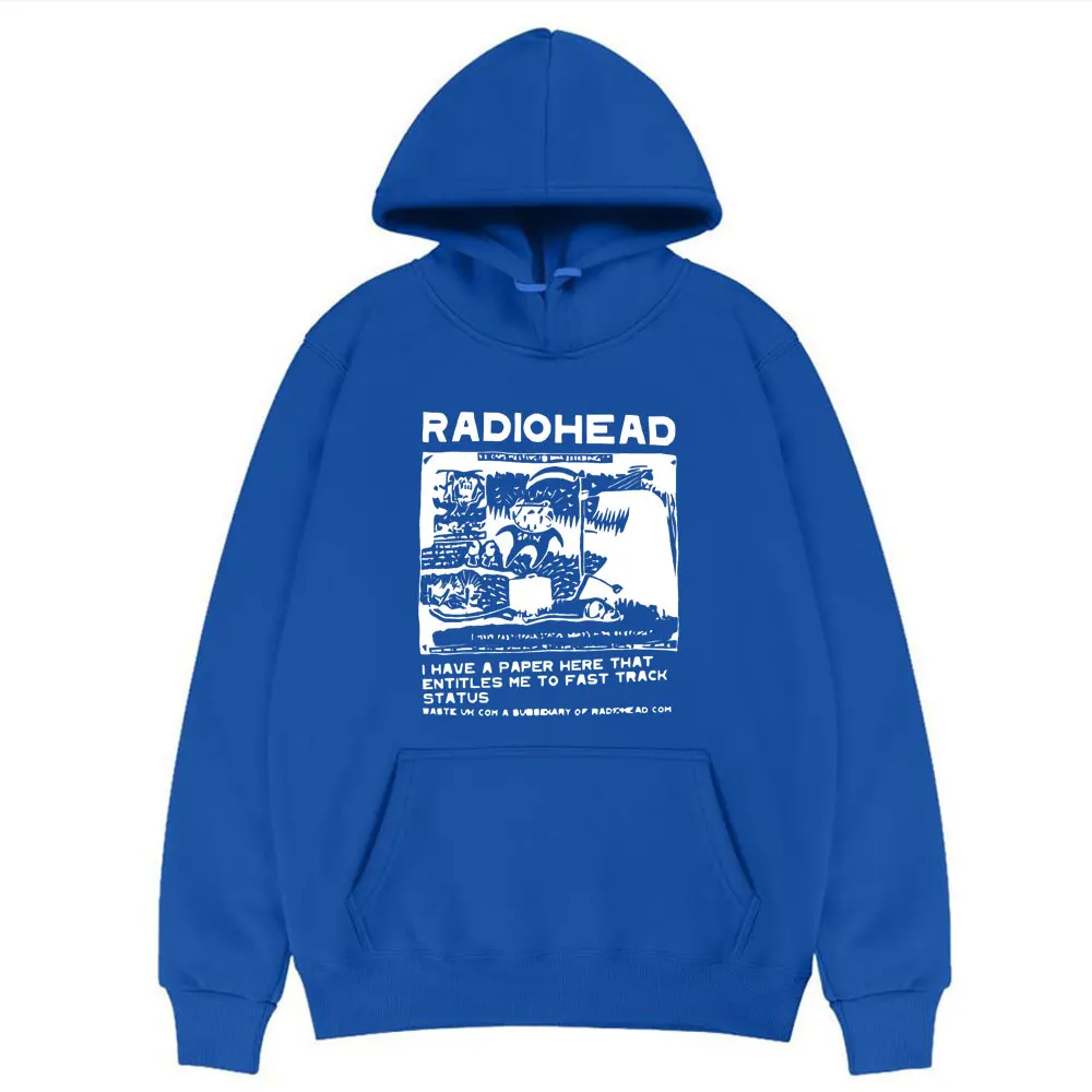 Hoodies Rapper Radiohead Print Sweatshirts Men Women Fashion Pullover Sweatshirt UnisexHarajuku Street  Oversized Hoodie Tops