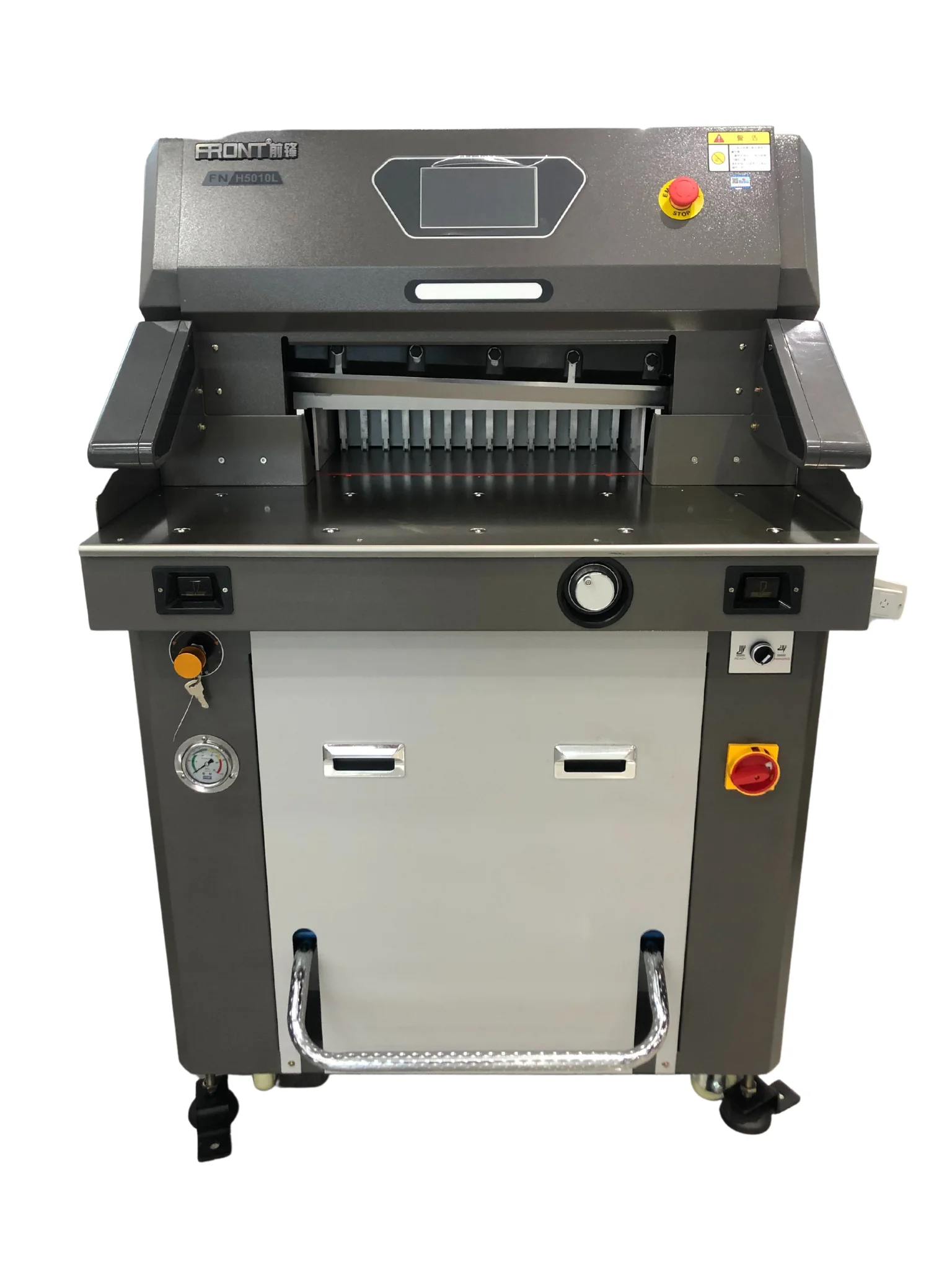 H5010L 30-500mm Various Frequency Hydraulic Programmed Paper Cutting Machine FRONT