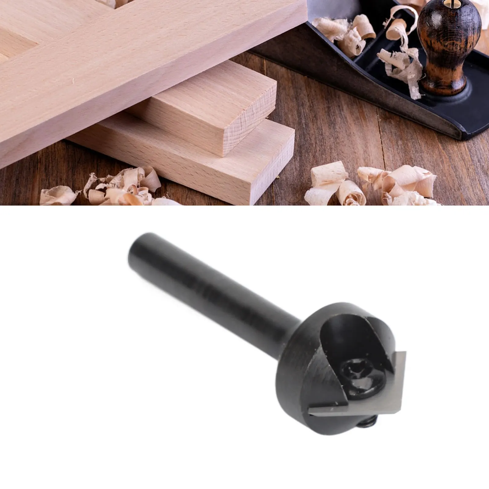 V Shape Router Bit Carbide Insert 1/4 Shank 90 Degree Chamfering 45 Degree Milling Woodworking Slot Cutter