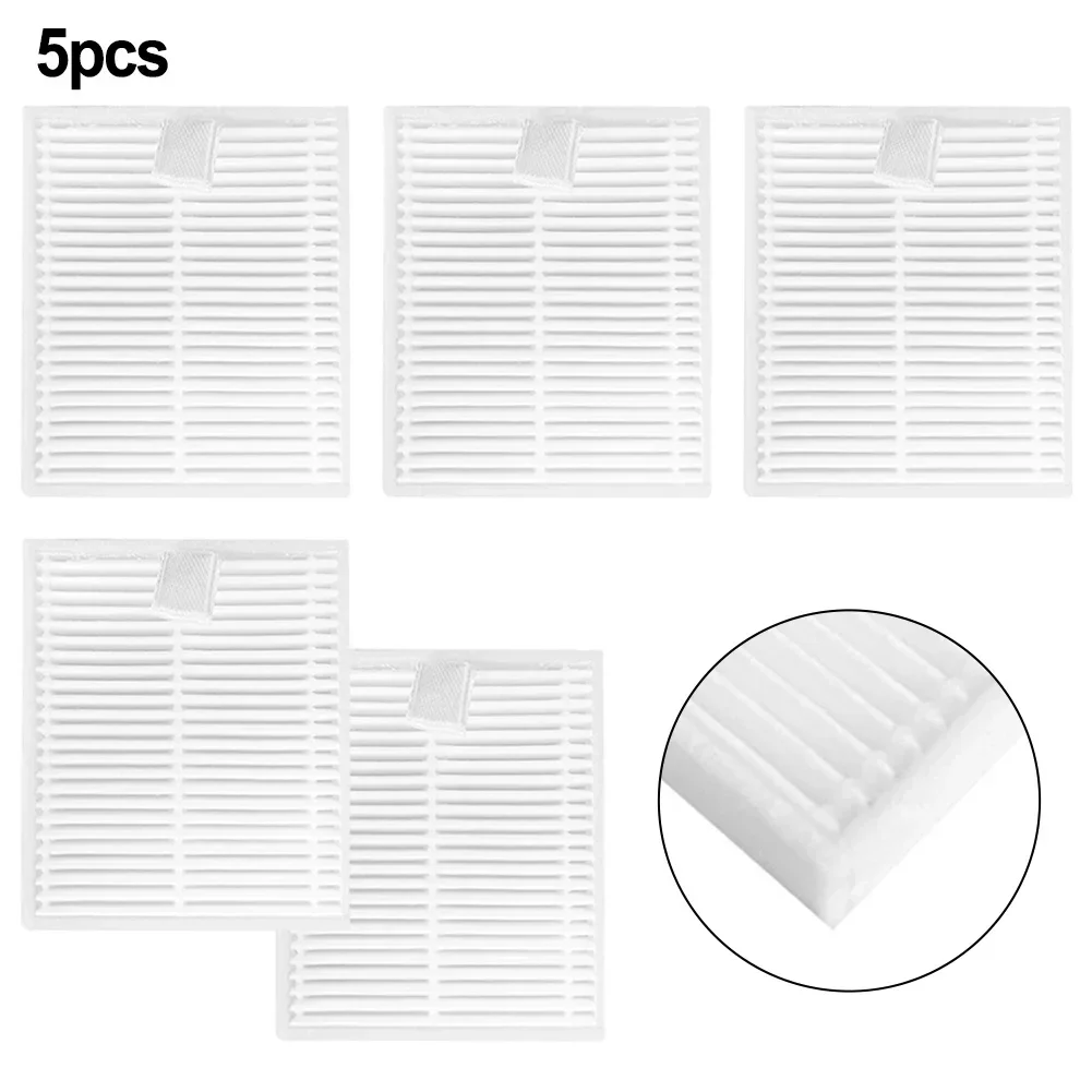 5pcs Washable & Reusable Filters For Conga 7490 For-Ultimate, 7490 For-Ultimate Vacuum Cleaner Filter Element