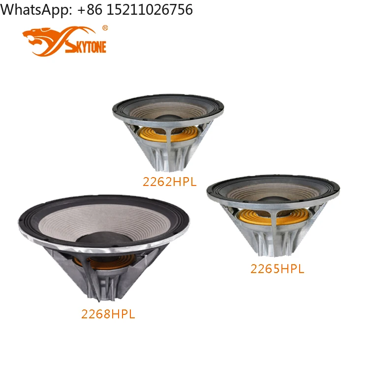 

2268HPL 18inch 2265HPL 15inch 2262HPL 12inch Neodymium Woofer, PRO Line Array Subwoofer Raw Speaker Driver