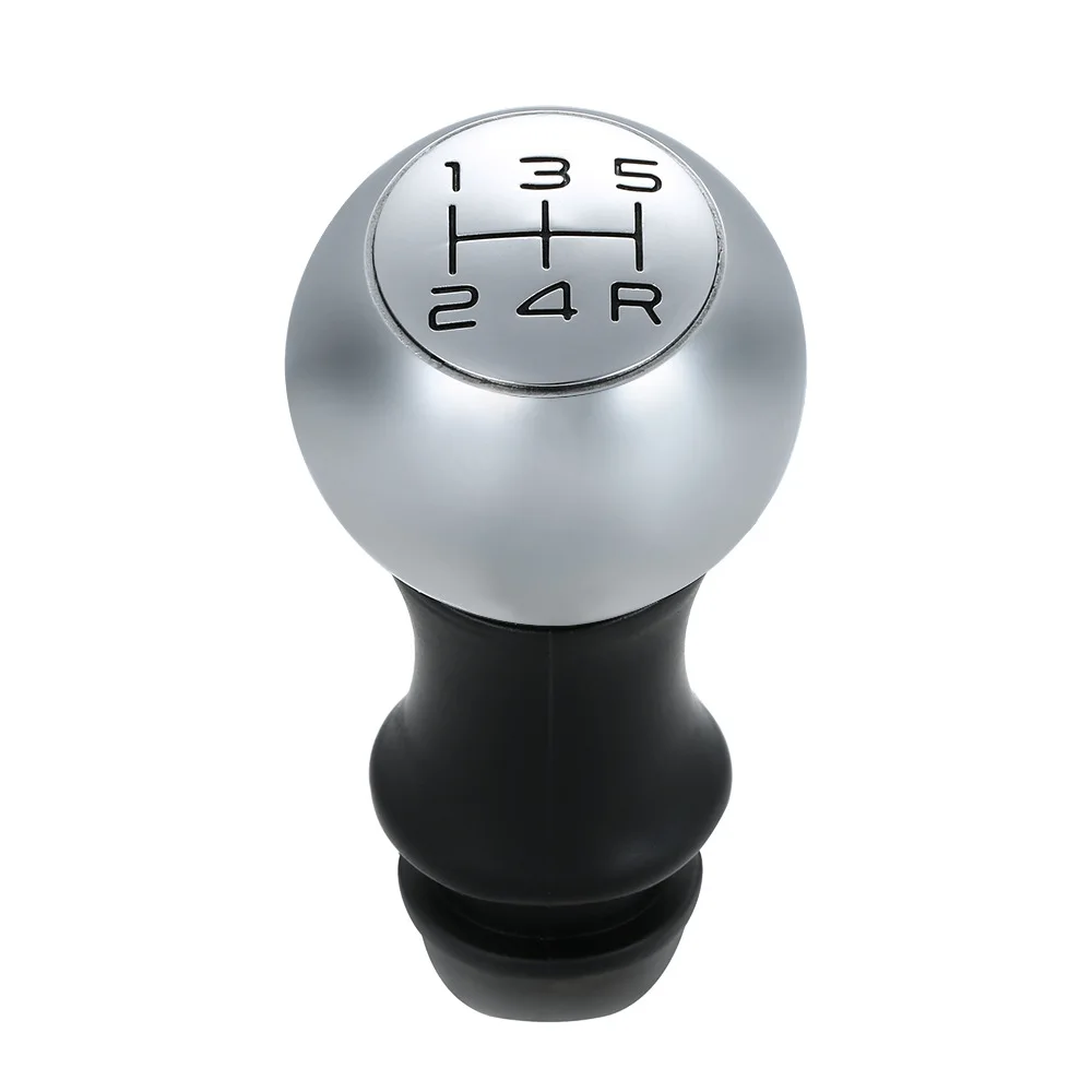 5 6 Speed Car Aluminum Gear Shift Knob Shifter Lever Handle Stick AT MT Fit For Peugeot 106 206 306 406 107 207 307 407