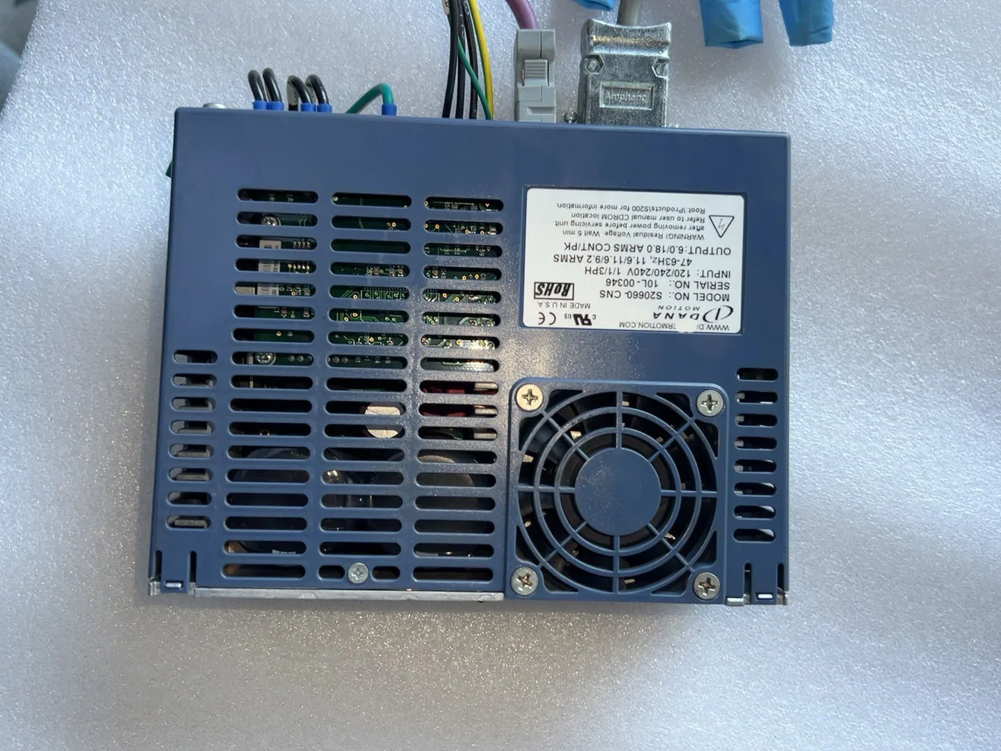 Penggerak Servo S20660-CNS untuk Danaher