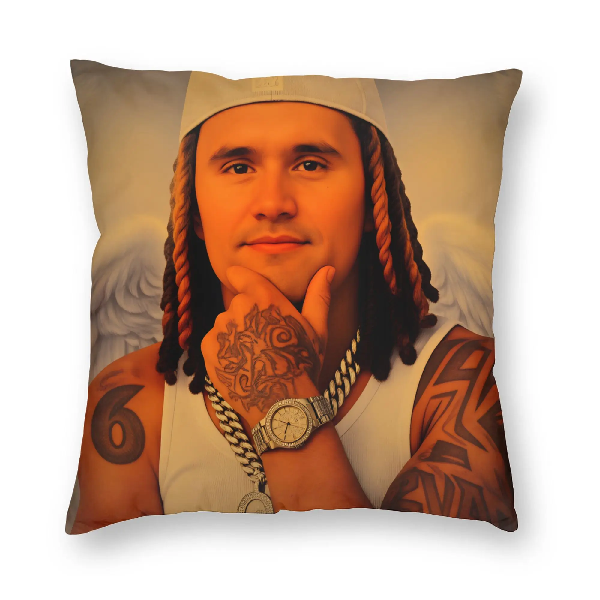 Charlie Kirk Pillow Cover  Vintage Pillow Case For Sofa Couch Bed Living Room Comfy Pillowcases Birthday Gift