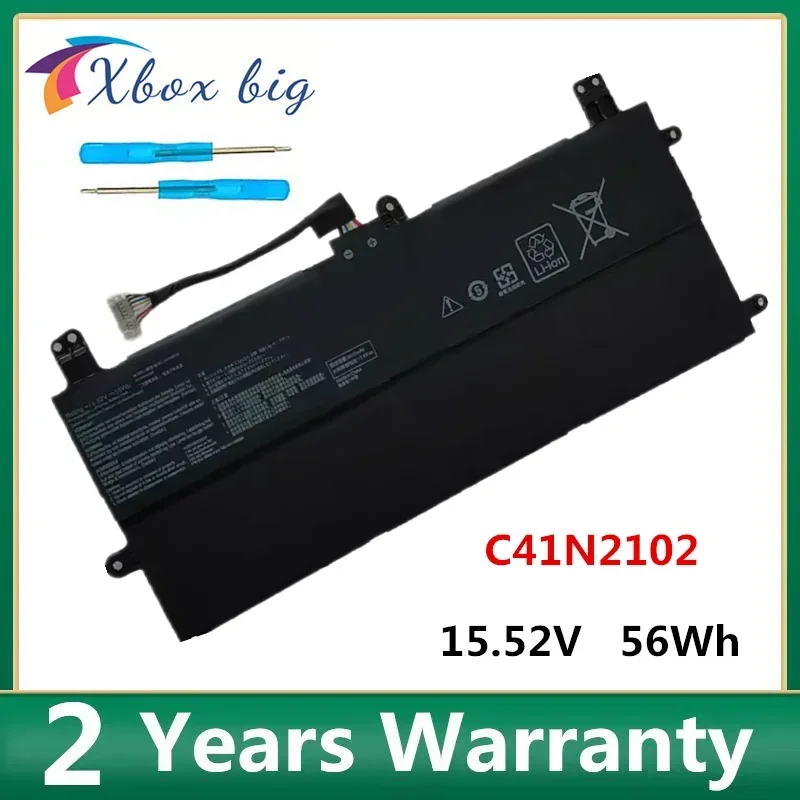 

Аккумулятор C41N2102 15,52 В, 56 Втч для ASUS ROG Flow Z13 GZ301 GZ301VF GZ301VI GZ301VU GZ301VV NR2201 Series