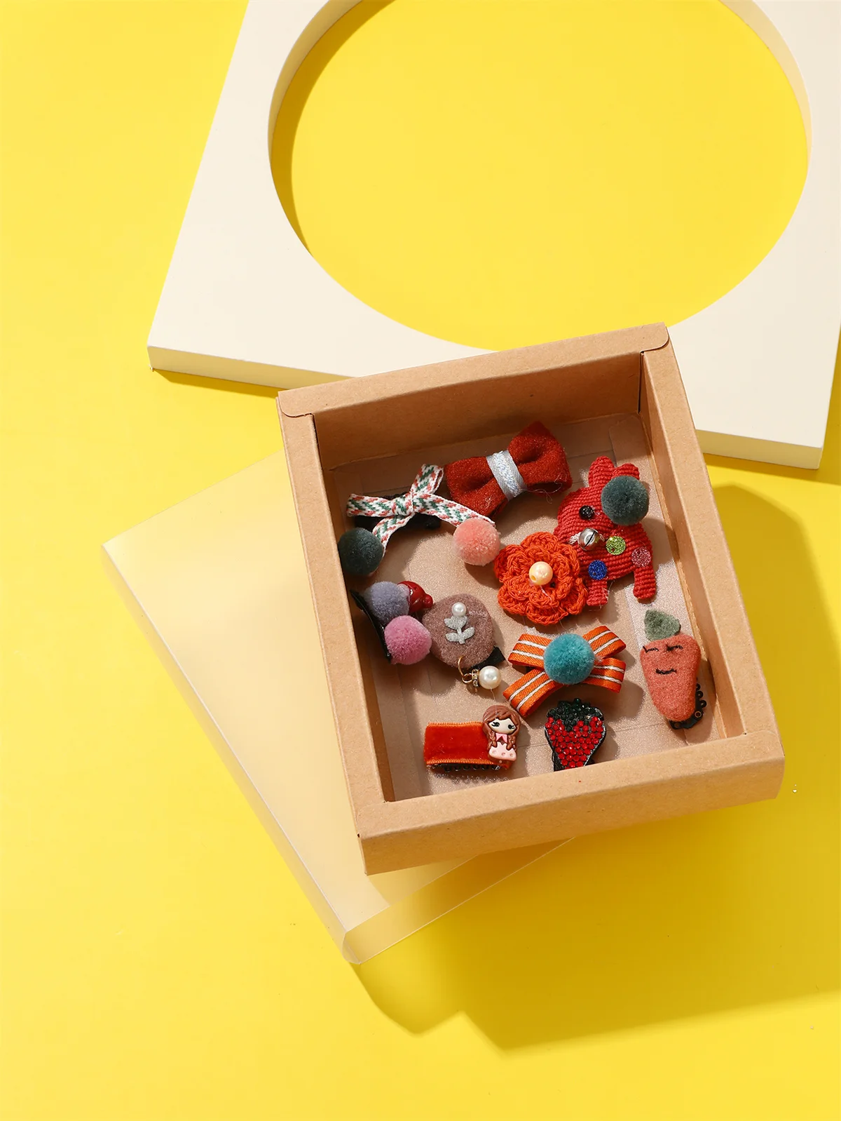 

Cute Hair Clips Fashion Girls Hair Accessories Flower Fruit Lovely Animal Barrettes Set Hairpins for Girls Kids Teens Toddlers