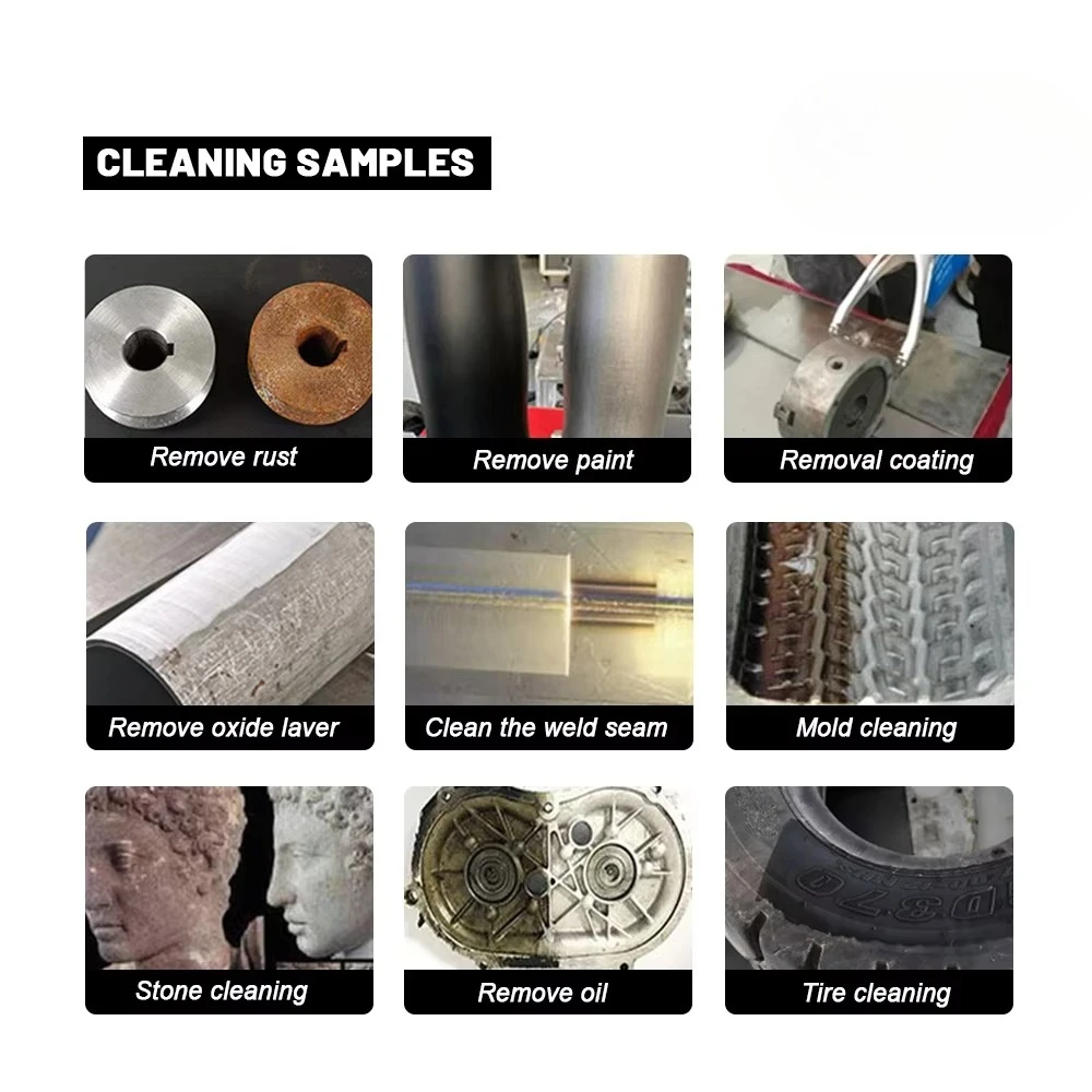 Widely Applicable Portable Cleaning Machine Paint Removal High Efficiency Rust Removal Machine Low