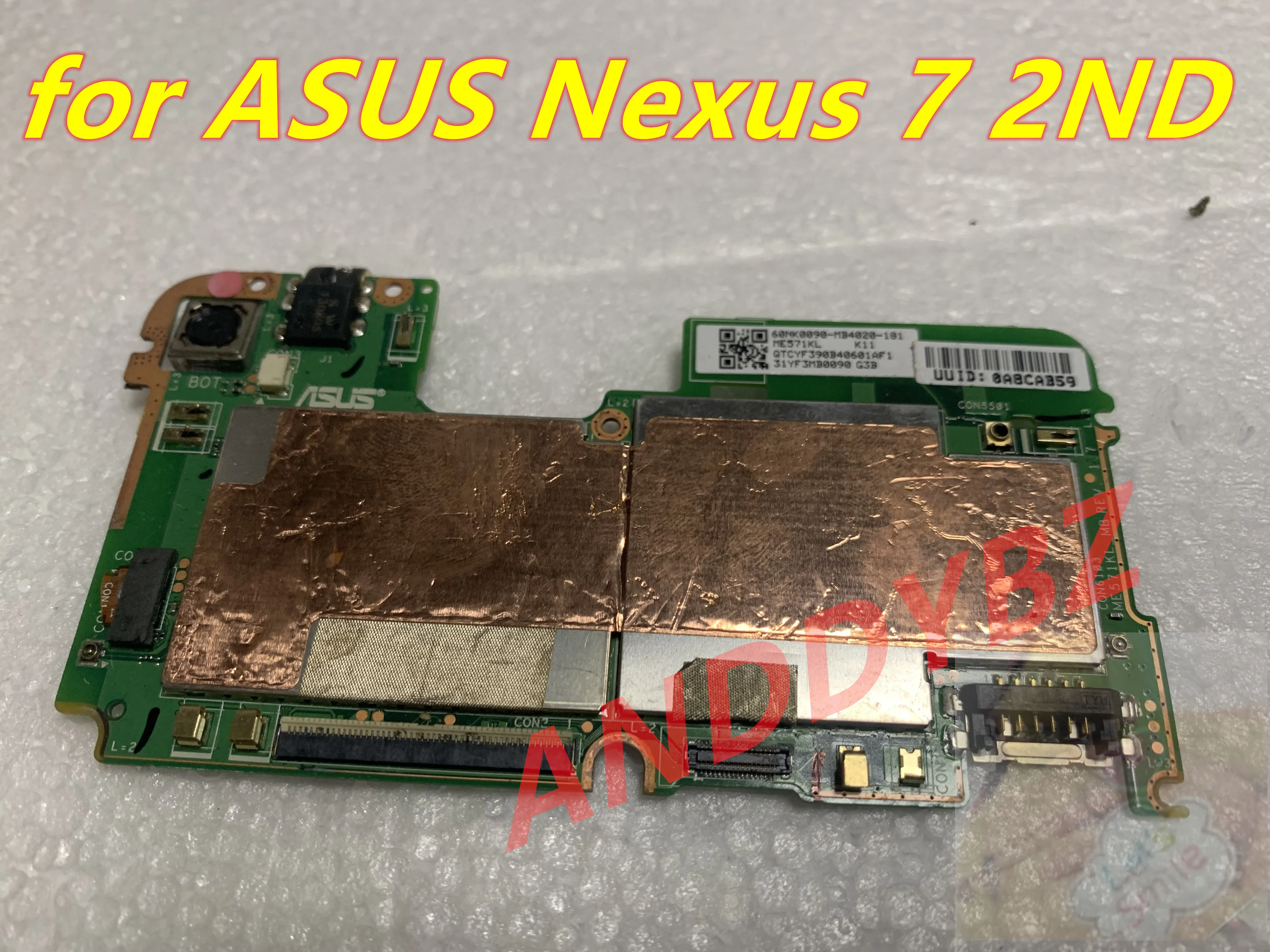 

Original ME571KL_MB REV 1.7 Mainboard For ASUS FOR Google Nexus 7 ME571KL Tablet Motherboard WITH Android 11 System