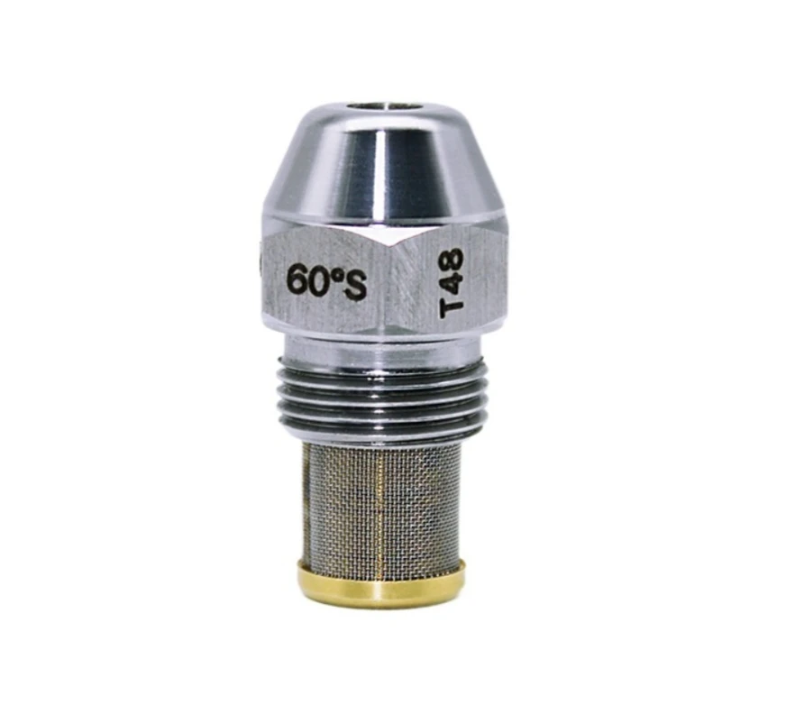 60Degree SS Diesel Atomizing Nozzle, Fuel Injector for High Flame Stove Boiler Combustion Engine,Used for Methanol Vegetable Oil
