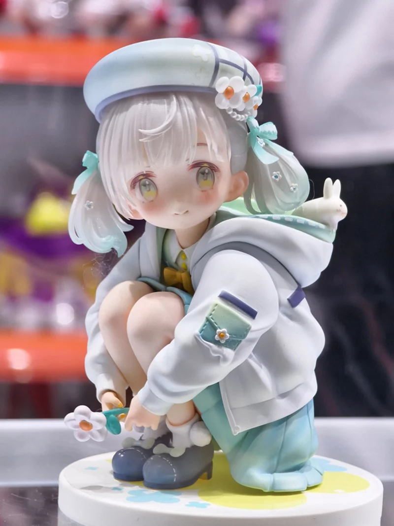 

In Stock Genuine Eusun 《Give》 For Your Flowers Series Model Collectibles Cute Loli Pvc Model Pure Loli Cute Desktop Ornament Toy