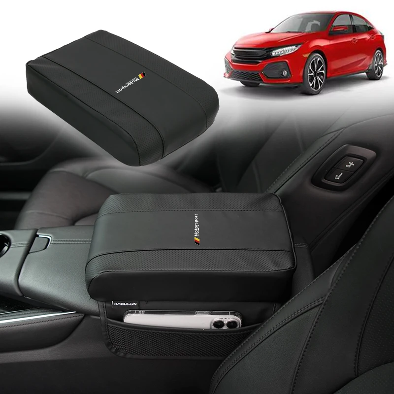 Car Armrest Box Pad Console Protector Cover Booster Mat Accessories For E90 E60 E46 E39 F30 F10 E87 X3 X4 X5 X1 G30 G20 M3 5