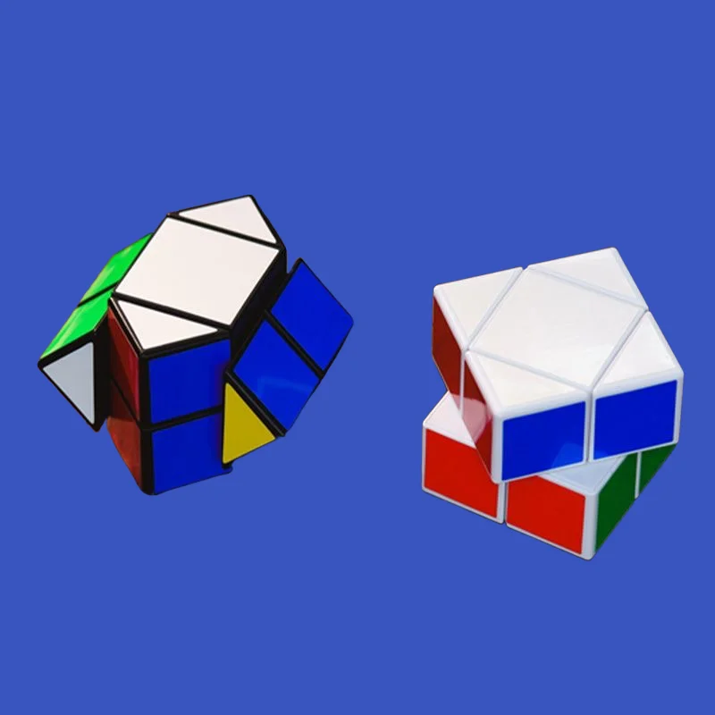 

Zepuzzles Domino Skewb Magic Cube Professional Skewb Speed Cube Наклейка Куб-головоломка Игрушки Подарок Magico Cubo Puzzle