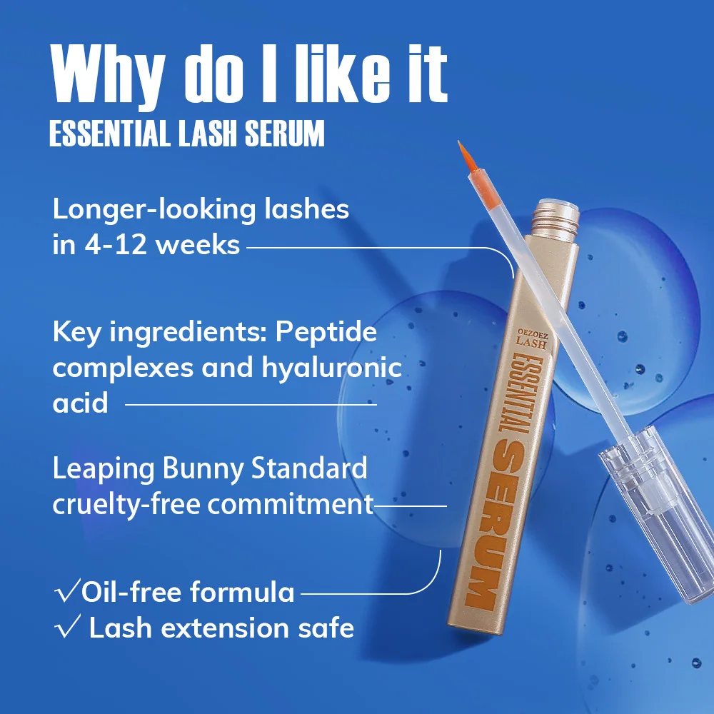 메이 Fast Eyelash Growth Serum Natural Eyelash Enhancer Longer Definition Smudge Proof Flex Hold Formula Clump Free Daily Mascara