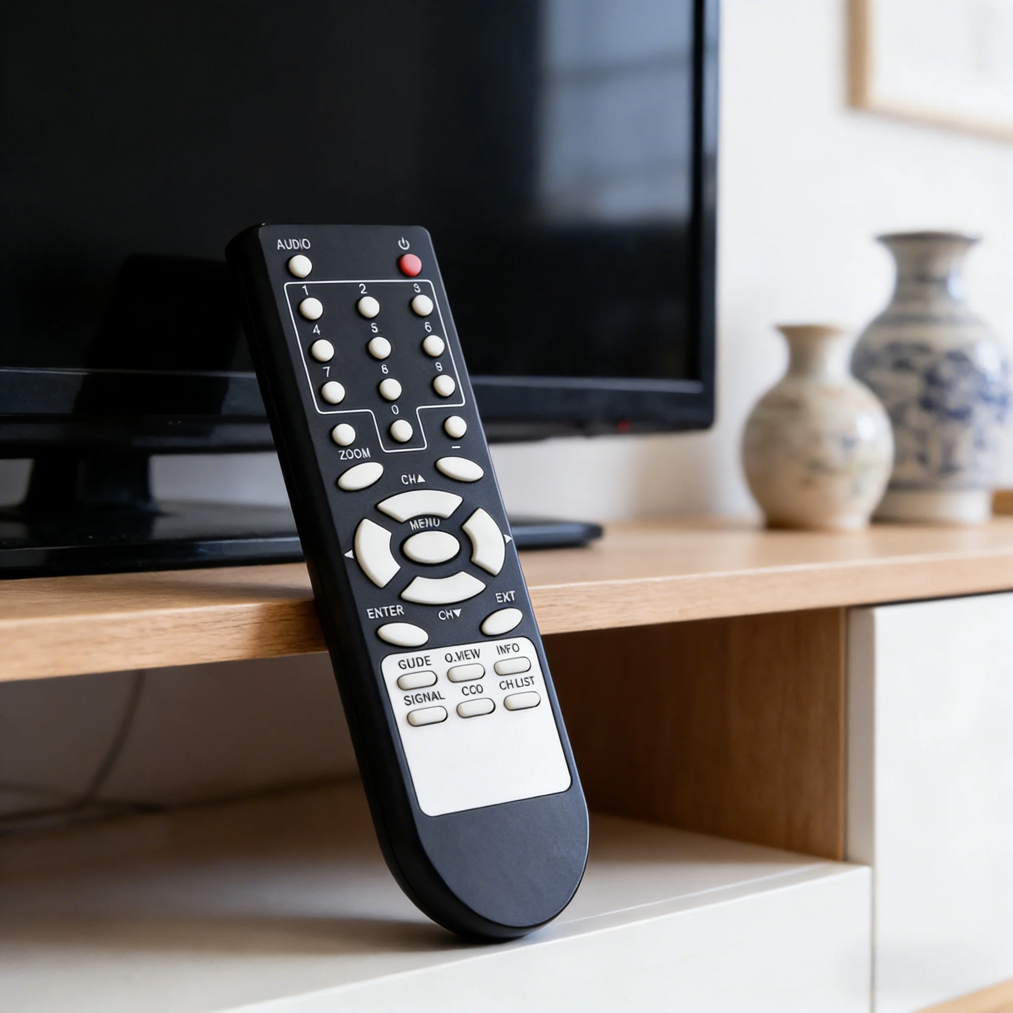 

RC-032 Remote Controller Compatible with COBY DTV100 DTV101 DTV102 DTV103 Converter Box No Programming