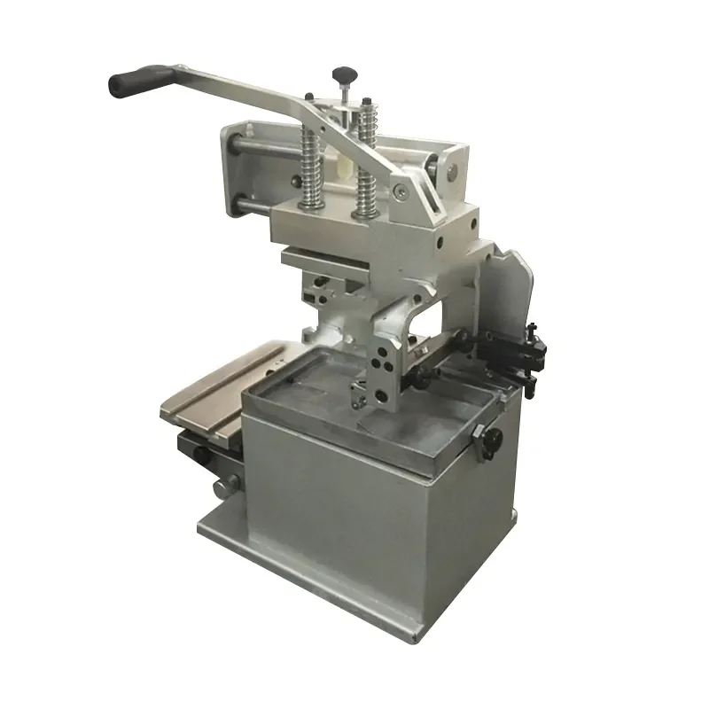

Hot sale Desktop Mini Pad Printing Machine for Glass/Leather , Oil Pan Pad Printer Equipment