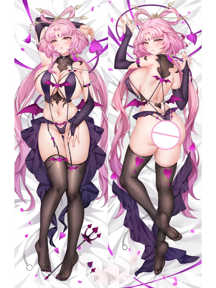 Anime Dakimakura Pillow Case Fate Sexy and Busty Fu Xuan Double-Sided Halloween Decoration