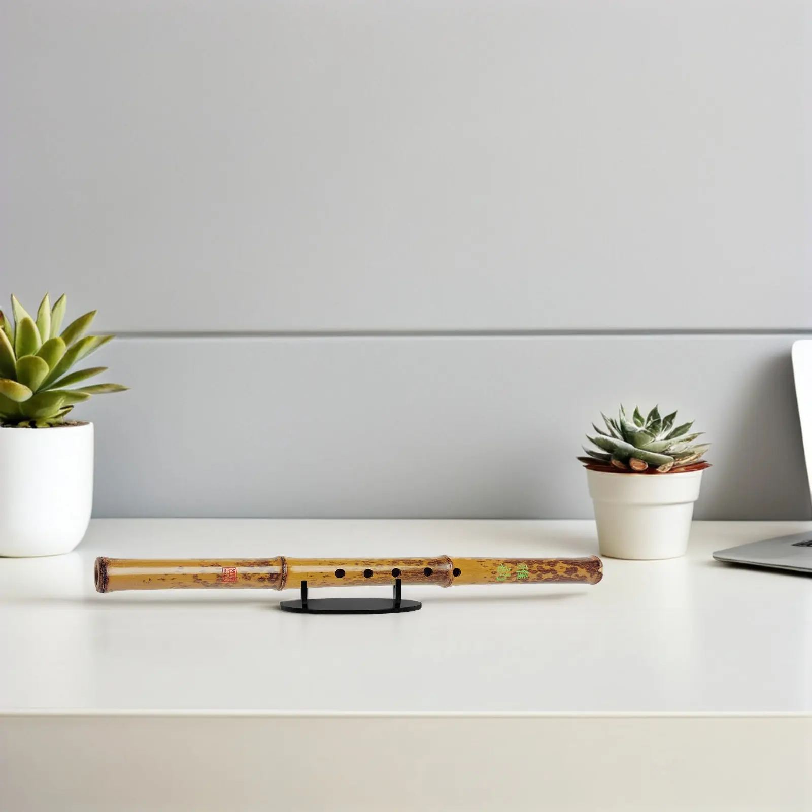 

Набор из 2 акриловых подставок для флейт: держатели для пикколо и бамбуковых флейт, компактные и легкие, для демонстрации на рабочем столе