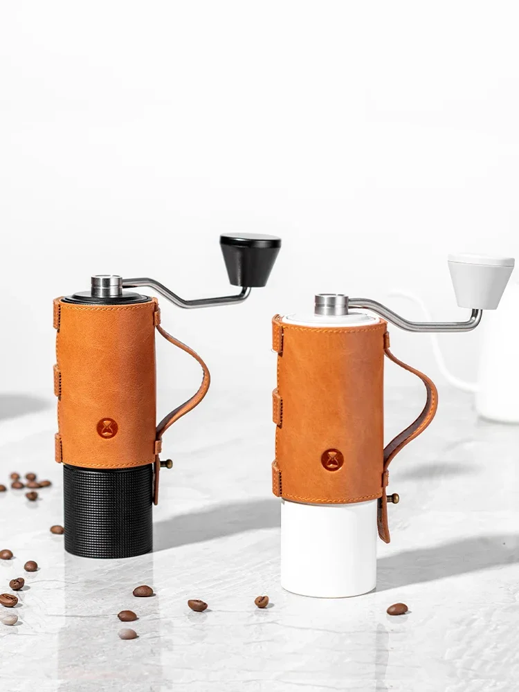Chestnut C Series Grinding Machine Special Leather Cover Hand cranked Grinding Machine Customized Head Layer Yellow Leather