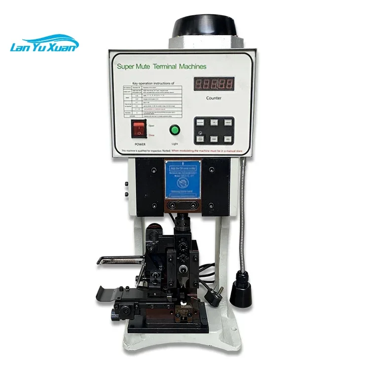 

Lanke New Semi-Automatic electrical terminal crimping machine cable and wire machinery