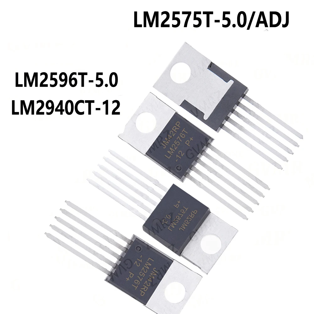 10PCS/LOT LM2940CT-5.0 TO-220 LM2575T-5.0 LM2575T-ADJ LM2576HVT-ADJ LM2576T-12 LM2576T-3.3 LM2576T-5.0 LM2576T-ADJ LM2596T-12