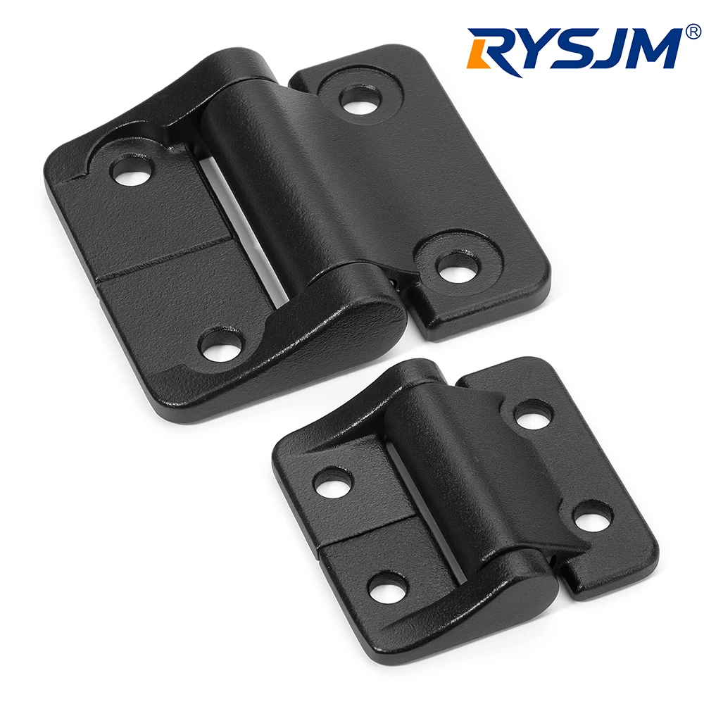 S/L Constant Torque Hinge Black Door Hinge Hardware Durable Cabinet Door Hinge 1.8N.m Random Any Stop Damping Axis Hinge