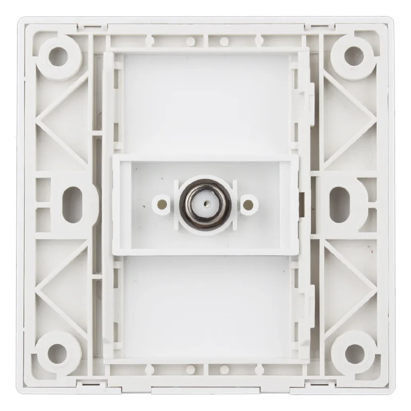 Model 86 one inch inch F-head socket panel TV with cable TV Closed circuit TV wall network switch