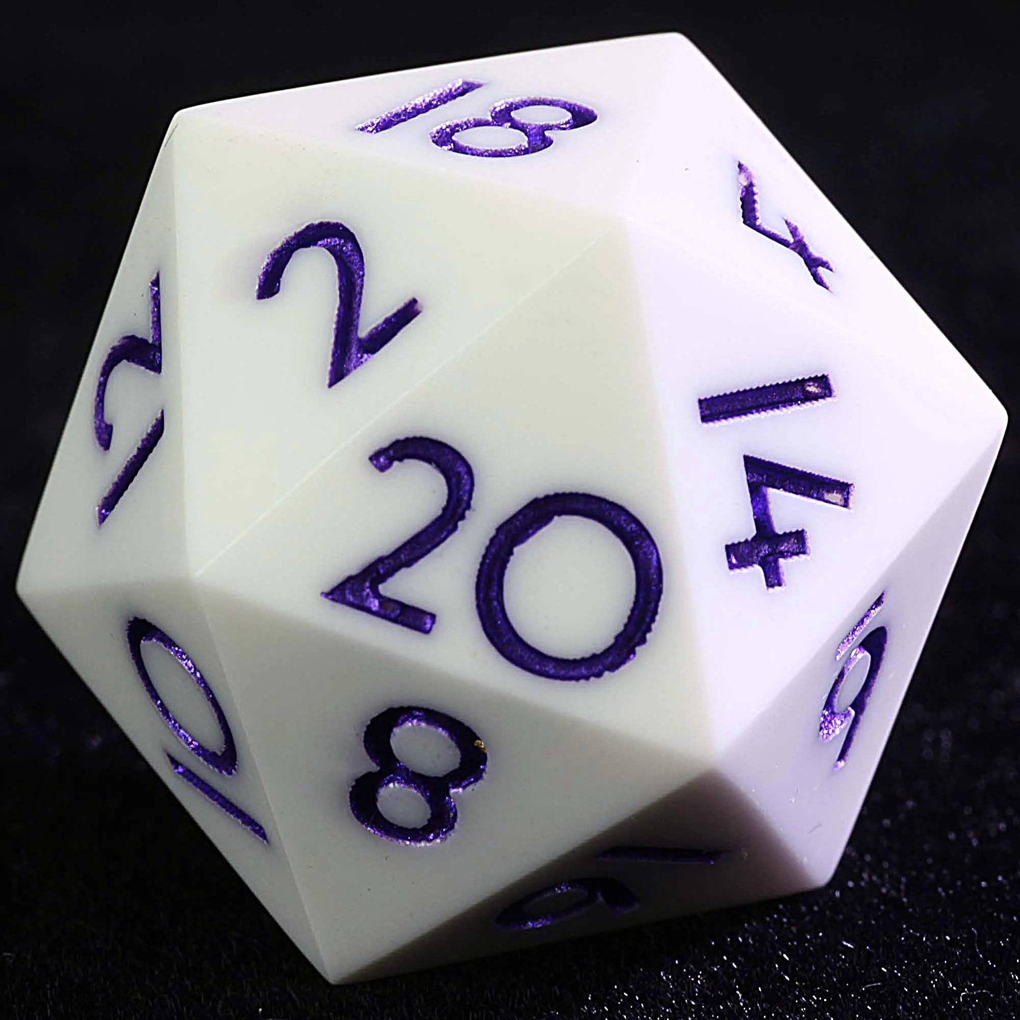 

9 Polyhedral Resin Dice Sets DnD White