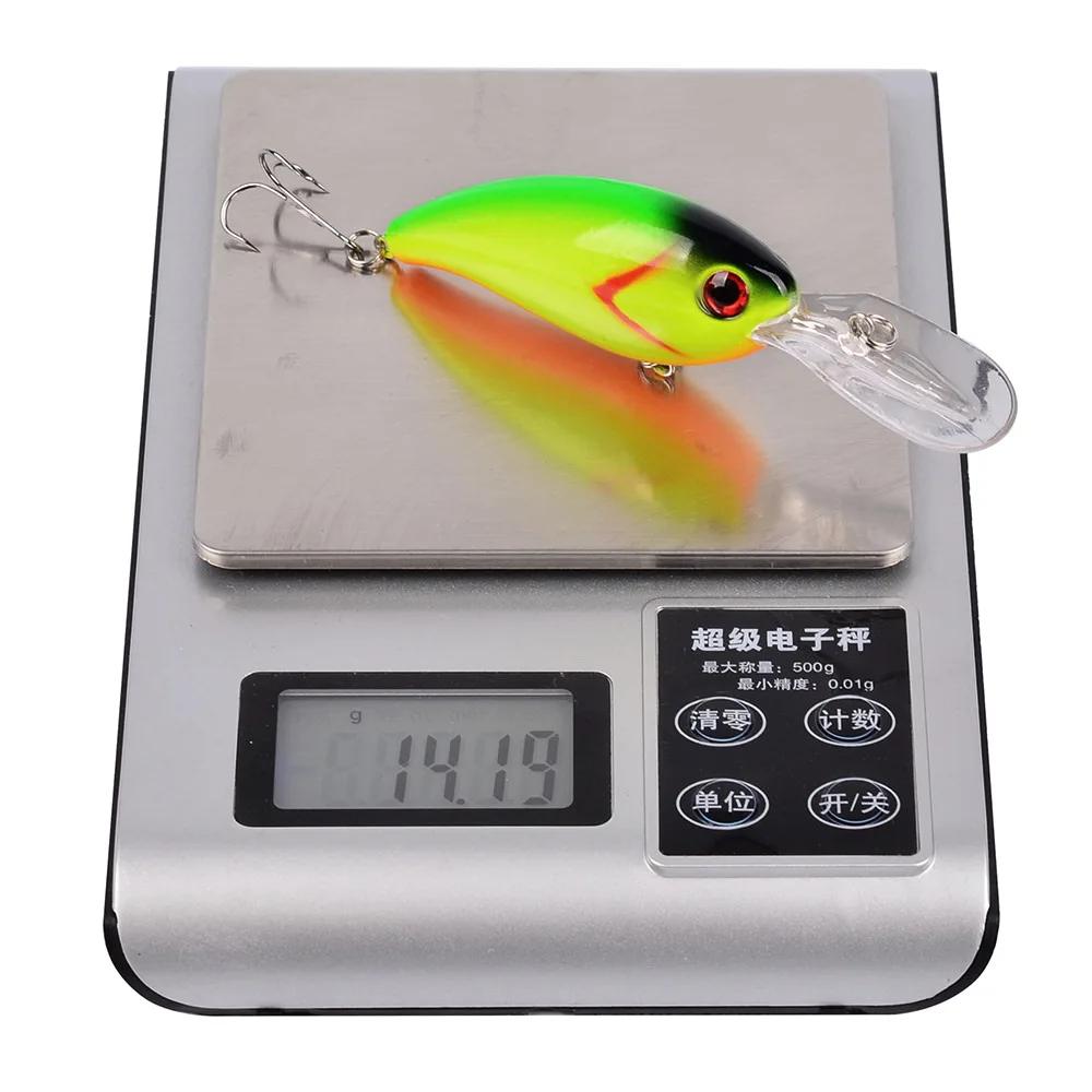 Crankbait 100mm 14g labio largo para agua salada - imagen 5
