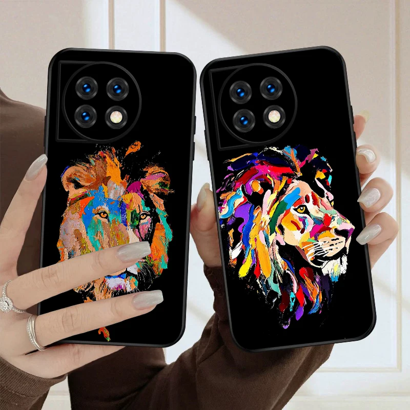 Рисунок 5 - Картина маслом лев для OnePlus