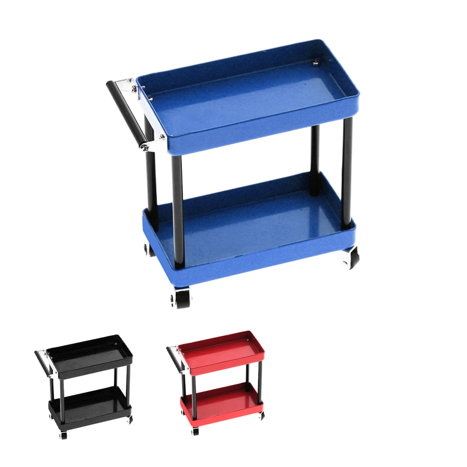 RC Tools Trolley RC Tools Storage Rack RC Serving Cart Cart Shelf for RC Model Car Accessories 1/8 1/10 1/12 1/16 Scale RC Car