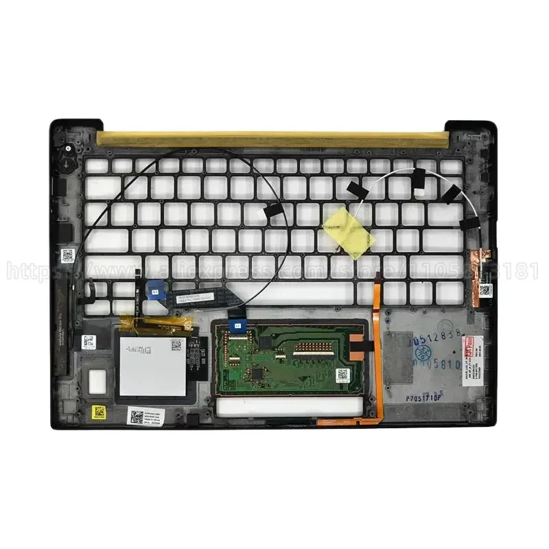 For Dell Latitude 7370 E7370 Palmrest Top Case Cover C Shell 0WCGX8 Keyboard Bezel Upper Housing Assembly Replacement Part