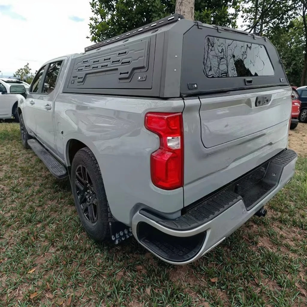 Colorado 4WD ZR2 2021 Waterproof Truck Canopy Foldable Hard Top Cargo High Quality Aluminum Alloy Tonneau Cover