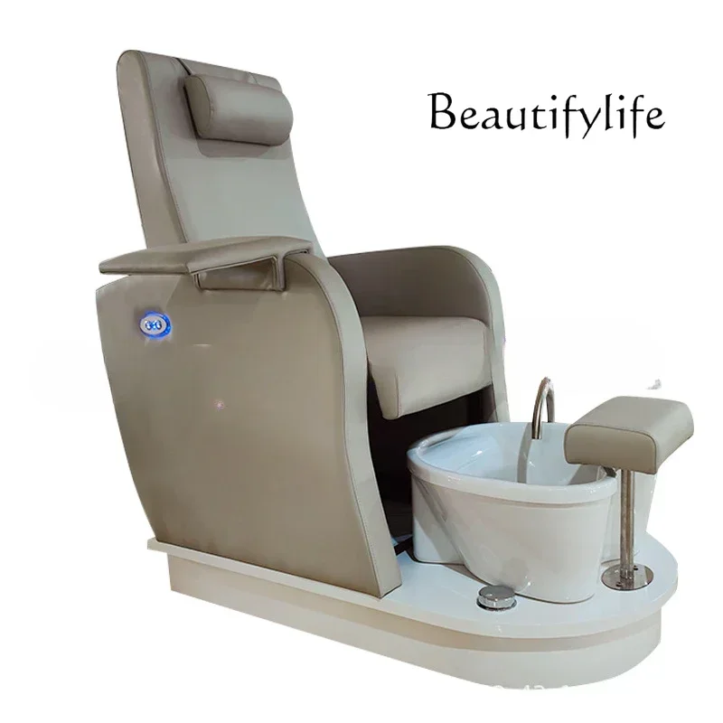 

yj21 Electric Nail Sofa Foreign High-end Sauna Foot Bath Club Foot Soaking Chair Sofa Salon Furniture