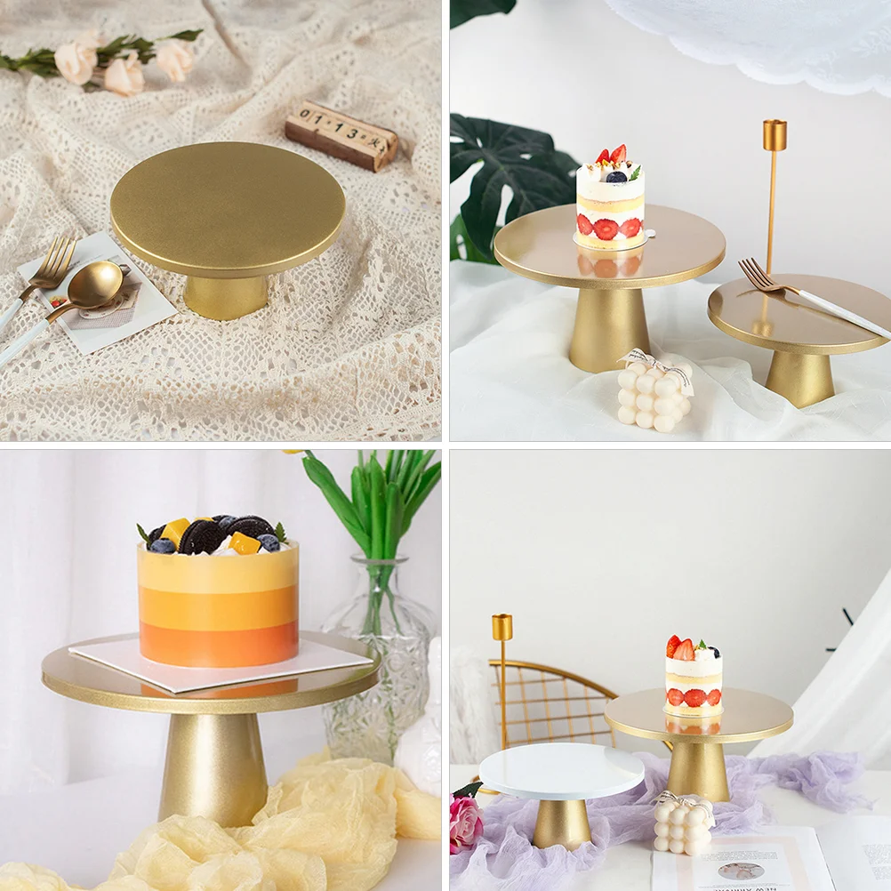 Bandeja alta, soporte para pasteles, platos para Buffet de dulces, torre para cupcakes de fiesta, decoración dorada, exhibición de postres y alimentos, aperitivos para servir