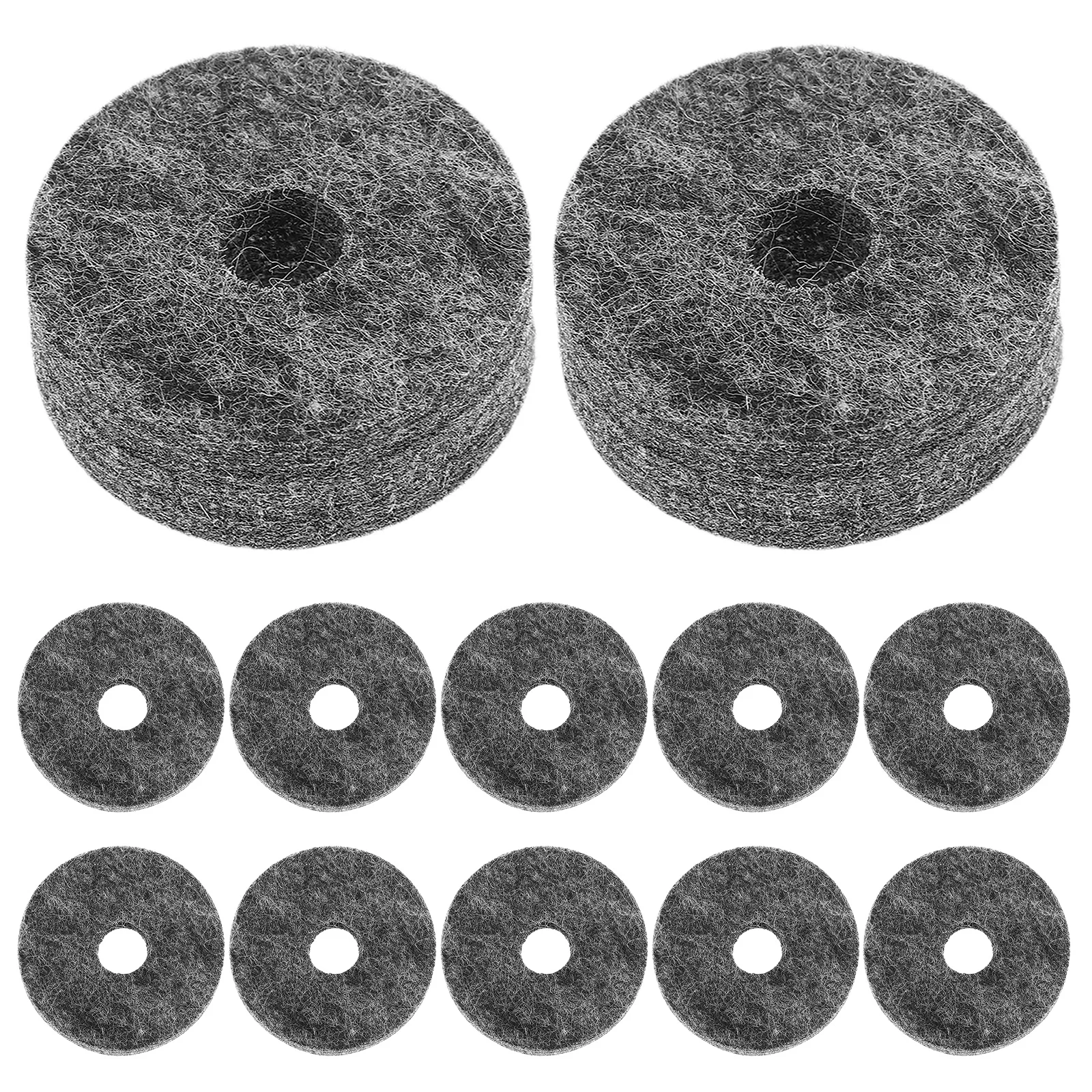 

15Pcs Drum Cymbal Felt Pads Felt Washers Noise Reduction Vibration Absorption Cymbal Protector Replacement Set