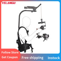 YELANGU 3 Axis Gimbal Handheld Stabilizer Easy Bear Rig B1 Steadycam + Secerene a Set Max Loading Weight 18kg