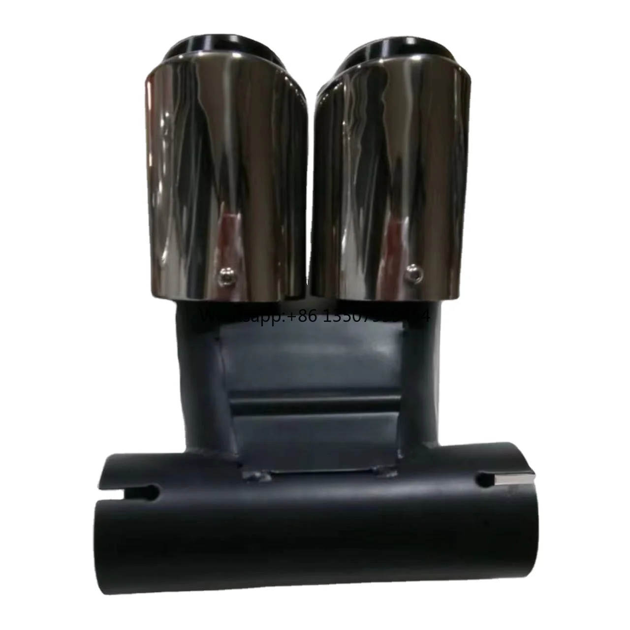 

Black SS304 Boxster Exhaust Pipe with Muffler Tip 718 System for Car Model Made of Stainless Steel