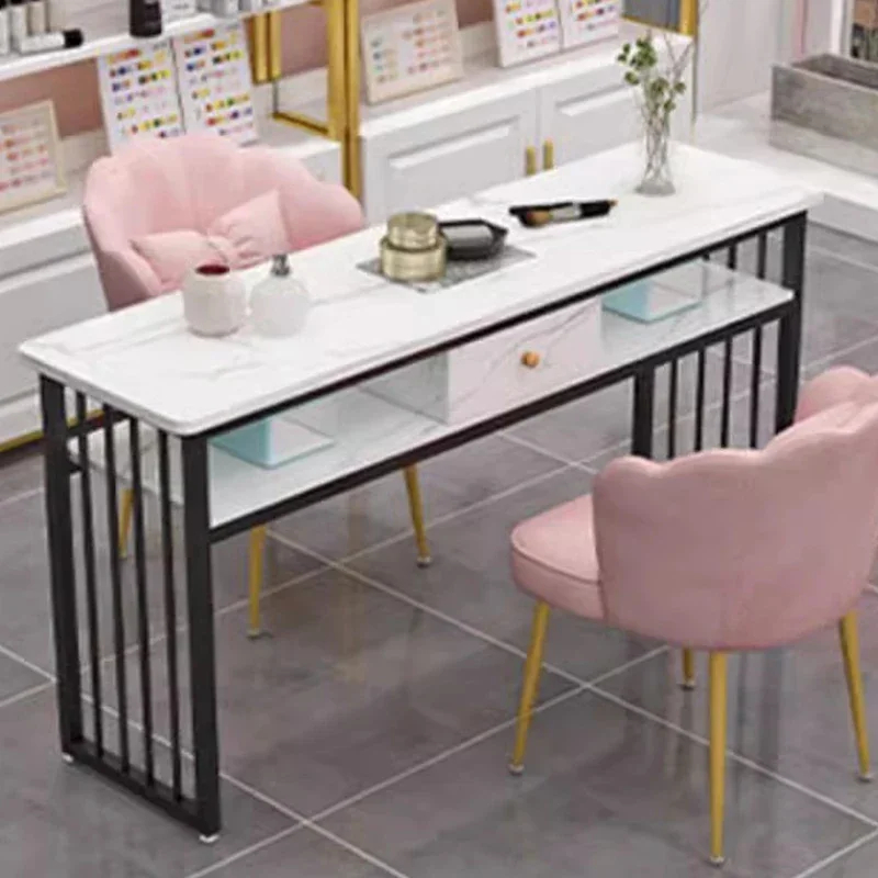 

Dressing Luxury Manicure Table Nail Dressing Makeup Professional Manicure Table Nail Postazione Unghie Salon Furniture